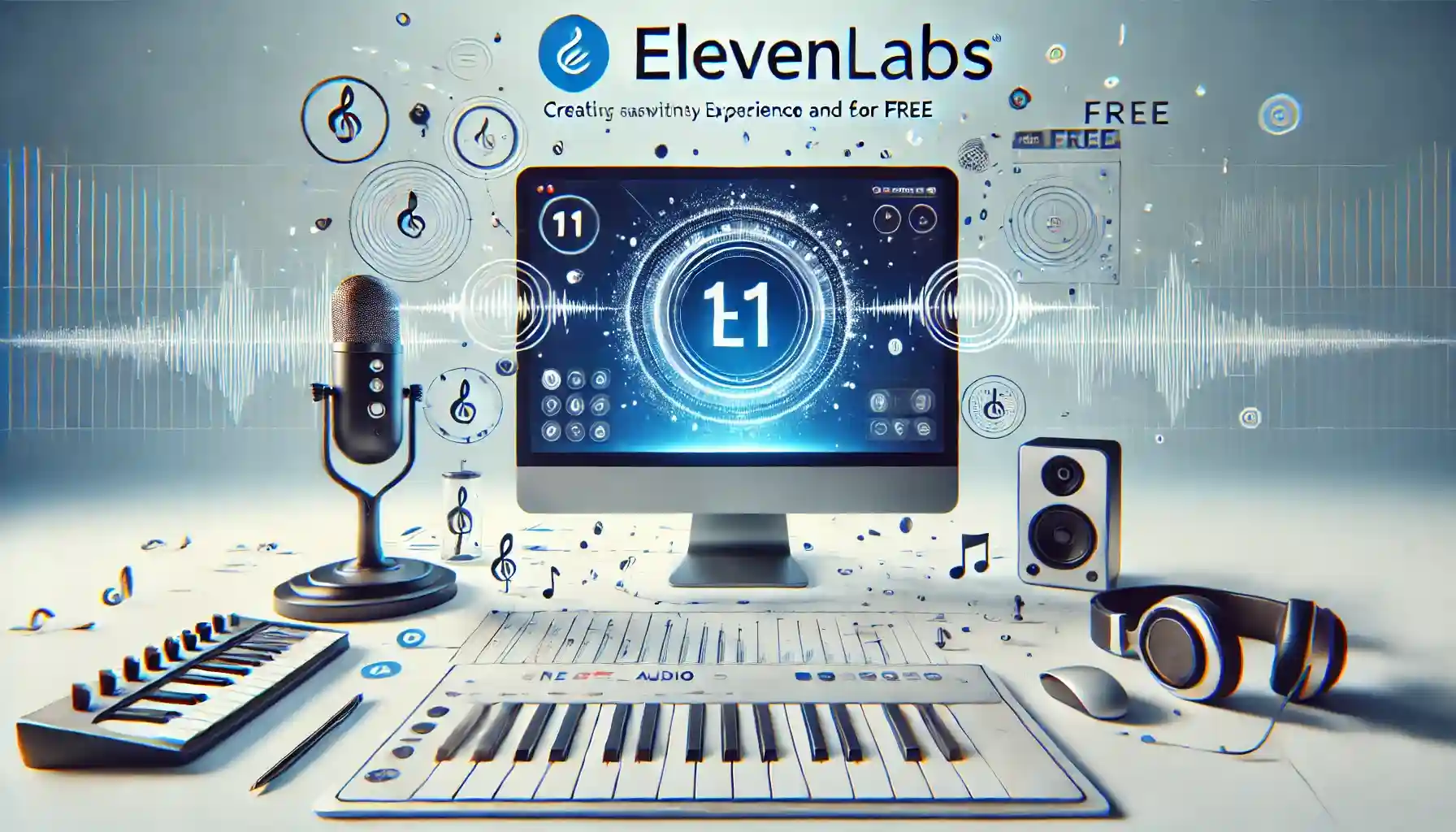 Crea Audios con IA en Segundos gratis sin experiencia con Elevenlabs