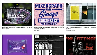Descarga recursos gratuitos para photoshop en behance