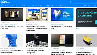 Descarga recursos gratuitos para photoshop en psfiles